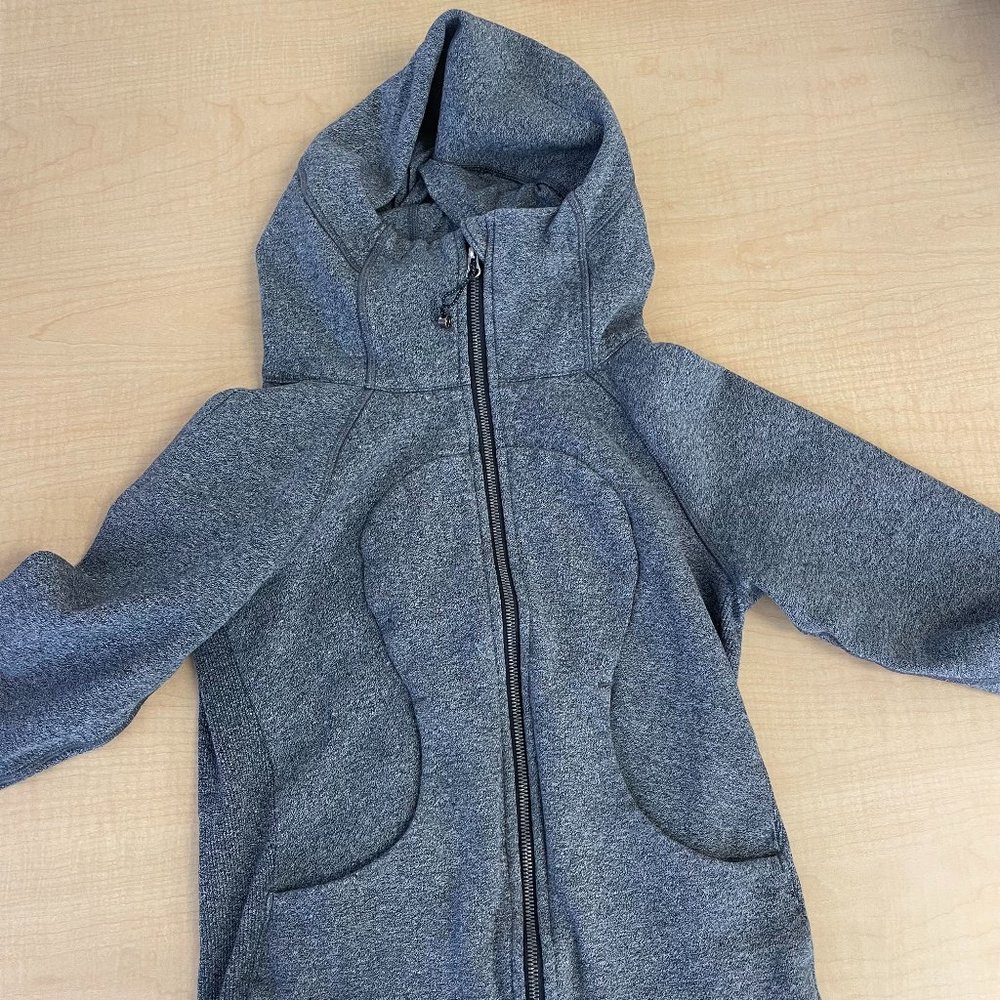 lululemon Scuba Hoodie Heathered Speckled Black